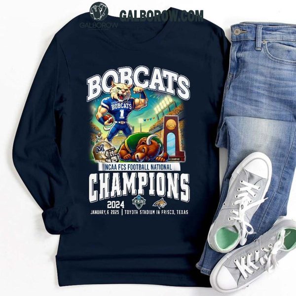 Texas State Bobcats NCAA FCS Football National Champions 2024 T-Shirt