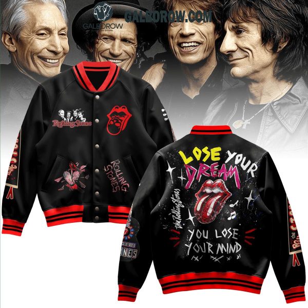 The Rolling Stones Lose Your Dream You Lose Your Mind 2025 Baseball Jacket