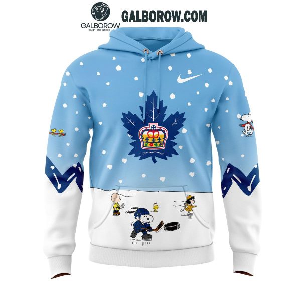 Toronto Marlies 2025 Hockey Snoopy Peanuts Celebration Holidays Hoodie T-Shirt