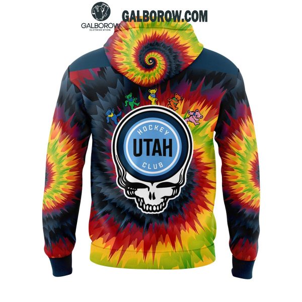 Utah Hockey Club Grateful Dead 2025 Crazy Rock Night Hoodie T-Shirt