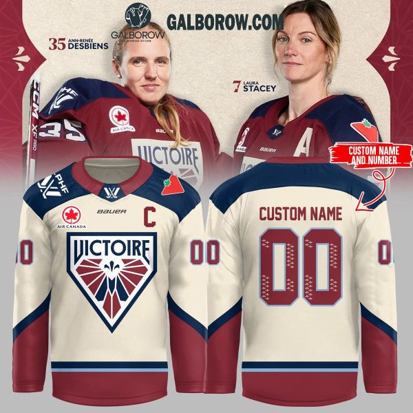 Victoire De Montréal Celebrating 2024-2025 Season Personalized Hockey Jersey