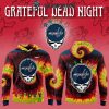 Anaheim Ducks Grateful Dead 2025 Crazy Rock Night Hoodie T-Shirt