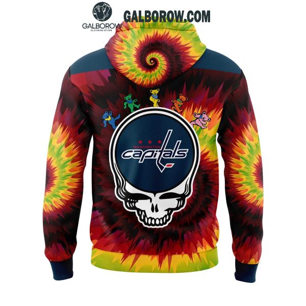 Washington Capitals Hockey Crazy Grateful Dead Night 2025 Hoodie T-Shirt