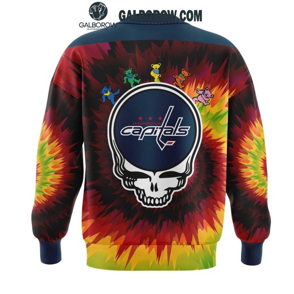 Washington Capitals Hockey Crazy Grateful Dead Night 2025 Hoodie T-Shirt