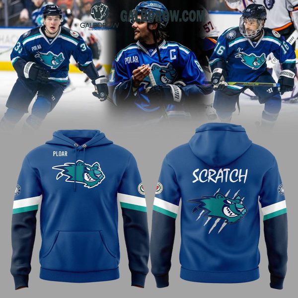 Worcester Railers Icecats Scratch Celebration 2025 Hoodie T-Shirt