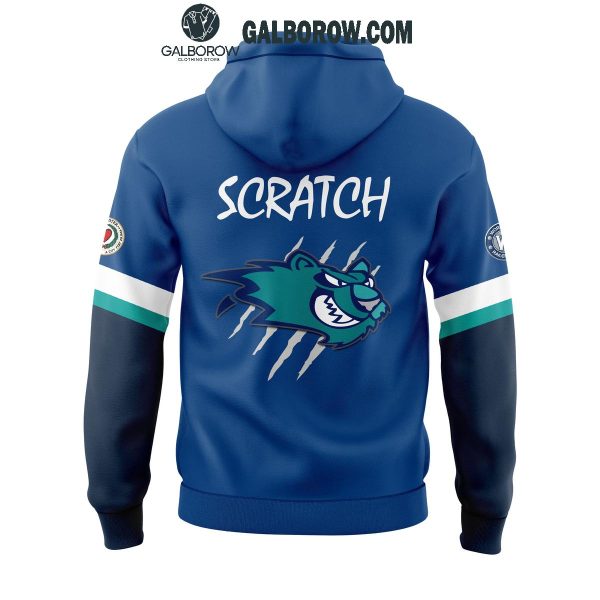 Worcester Railers Icecats Scratch Celebration 2025 Hoodie T-Shirt